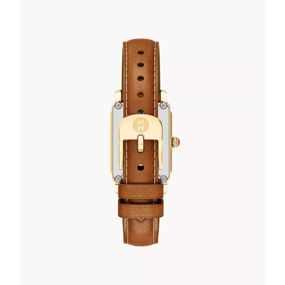 Michele Deco Park Two-Tone 18k Gold-Plated Watch