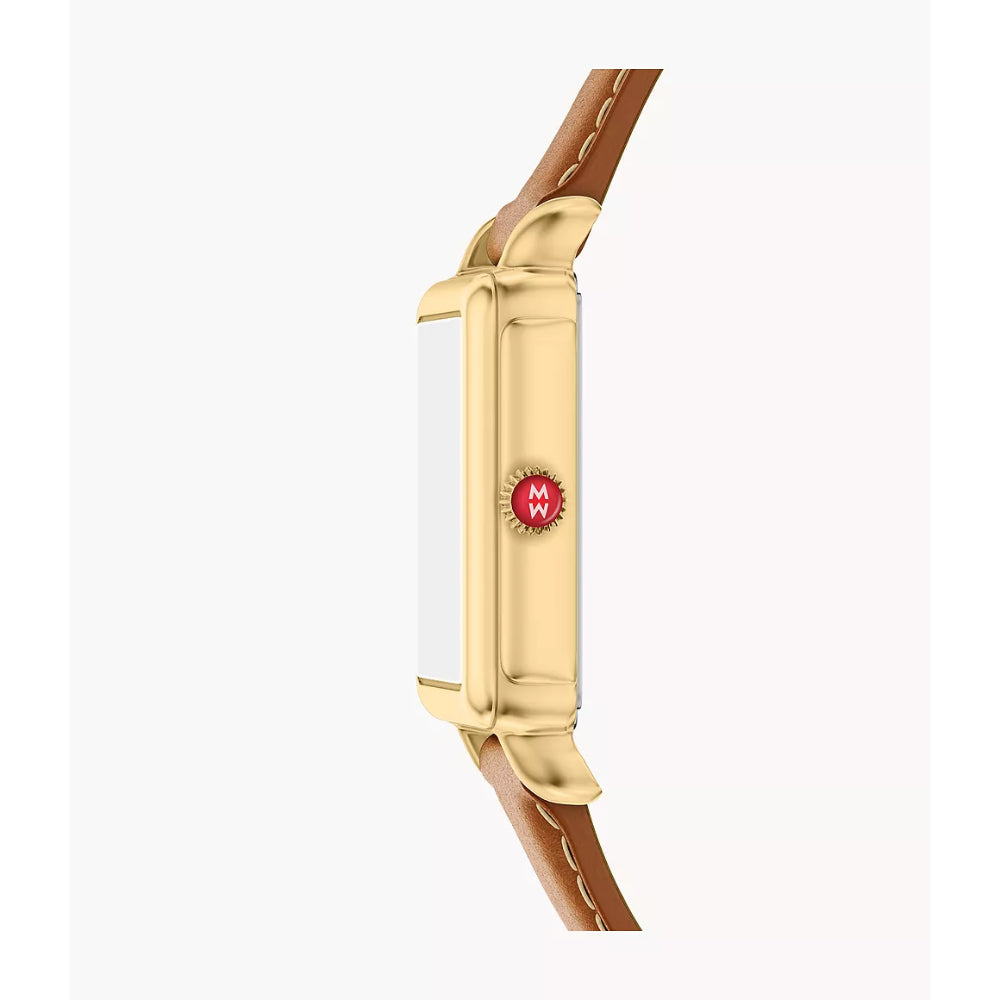 Michele Deco Park Two-Tone 18k Gold-Plated Watch