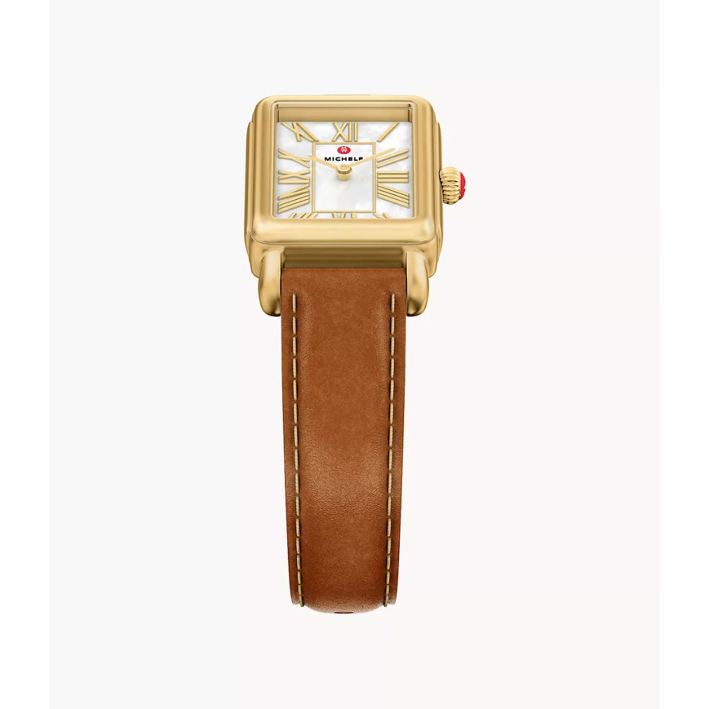 Michele Deco Park Two-Tone 18k Gold-Plated Watch