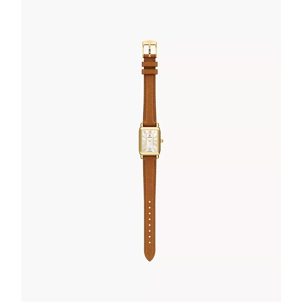Michele Deco Park Two-Tone 18k Gold-Plated Watch