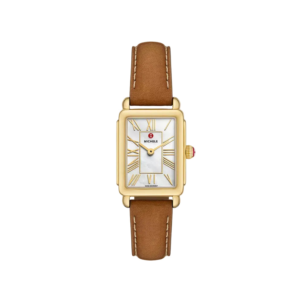 Michele Deco Park Two-Tone 18k Gold-Plated Watch