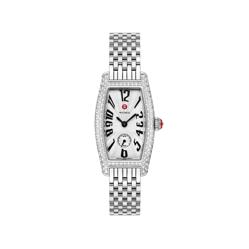 Michele Special Edition Coquette Diamond Stainless Steel Watch