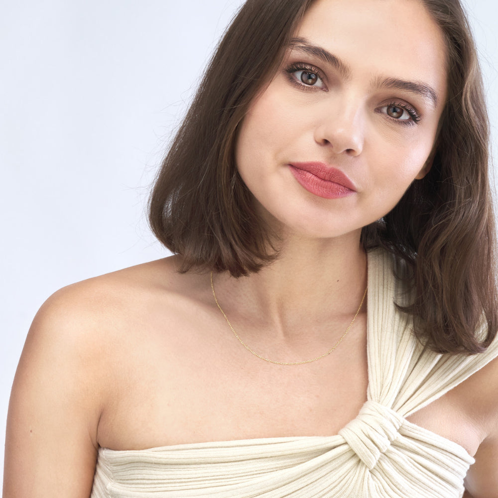 14kt Gold Rope Chain, 18"