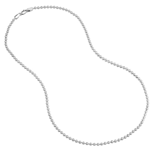 14W BEAD CHAIN 2.5MM 18" END C