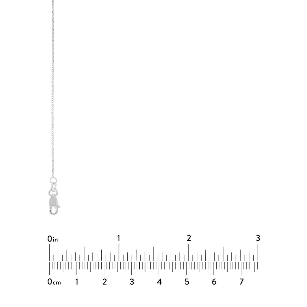 14k Gold Diamond-Cut Adjustable Cable Chain Necklace