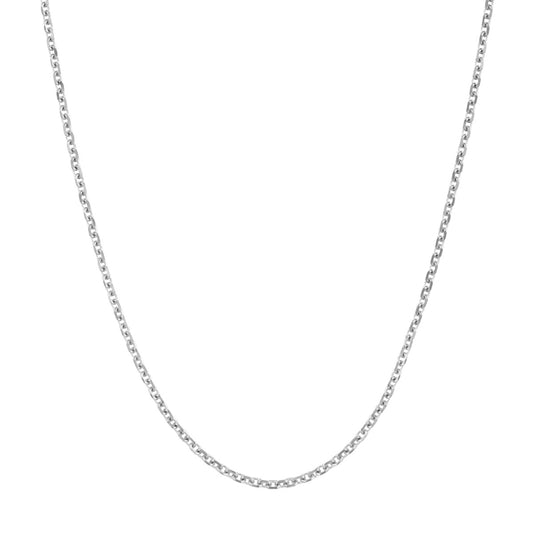 14k Gold Diamond-Cut Adjustable Cable Chain Necklace