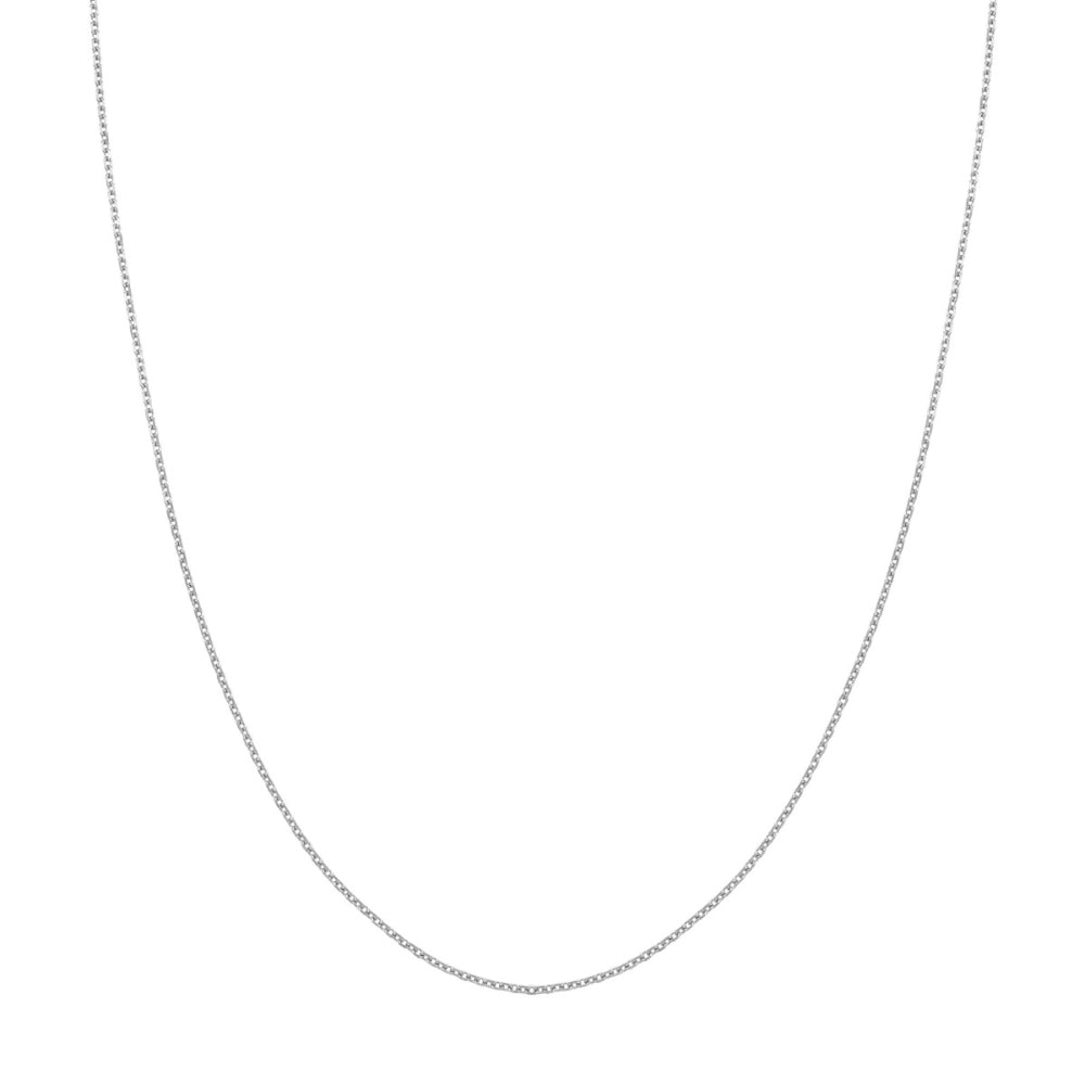 14k Gold Diamond-Cut Cable Chain 18"