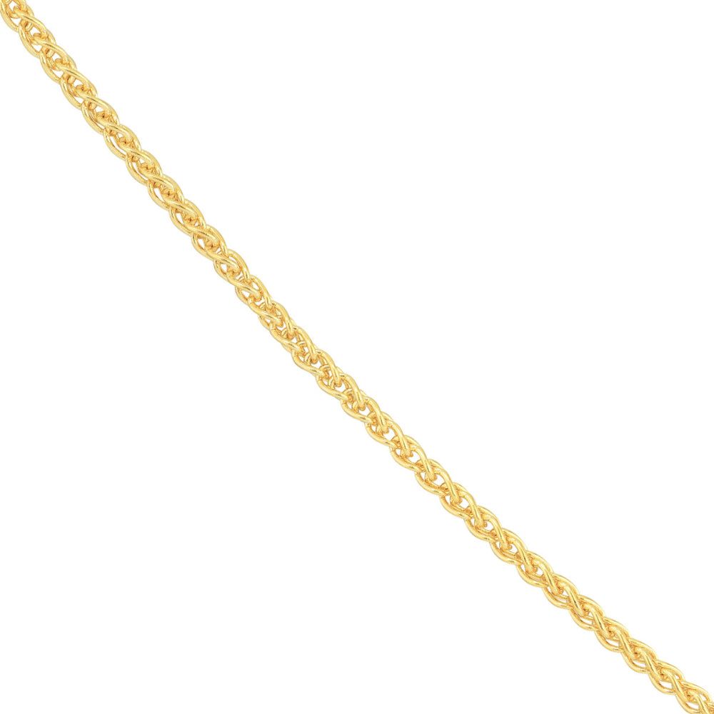 14k Gold 1.5mm Wheat Chain