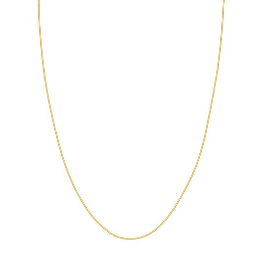 14k Yellow Gold 1.0mm Snake Chain