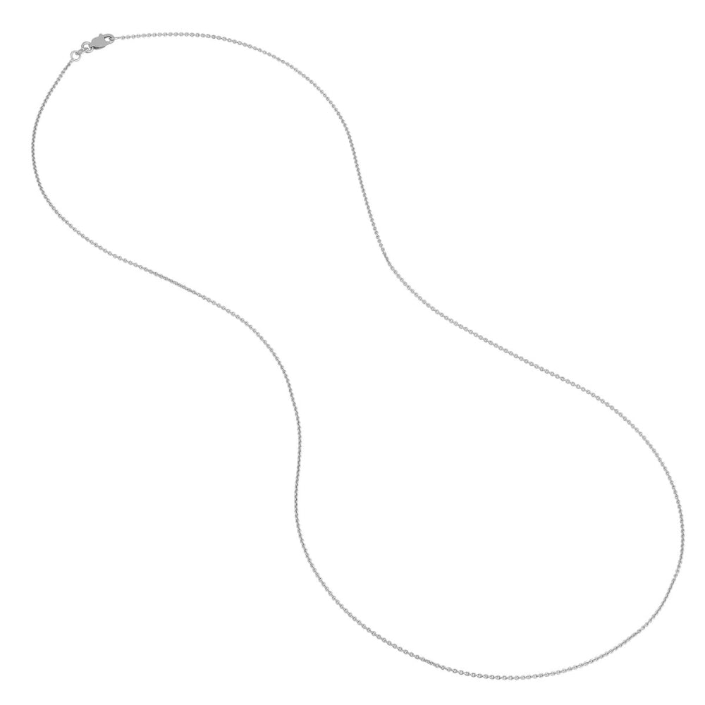 Sterling Silver 1.05mm Cable Chain