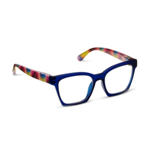 Peepers by PeeperSpecs Maisie - Blue/lkat Reading Glasses