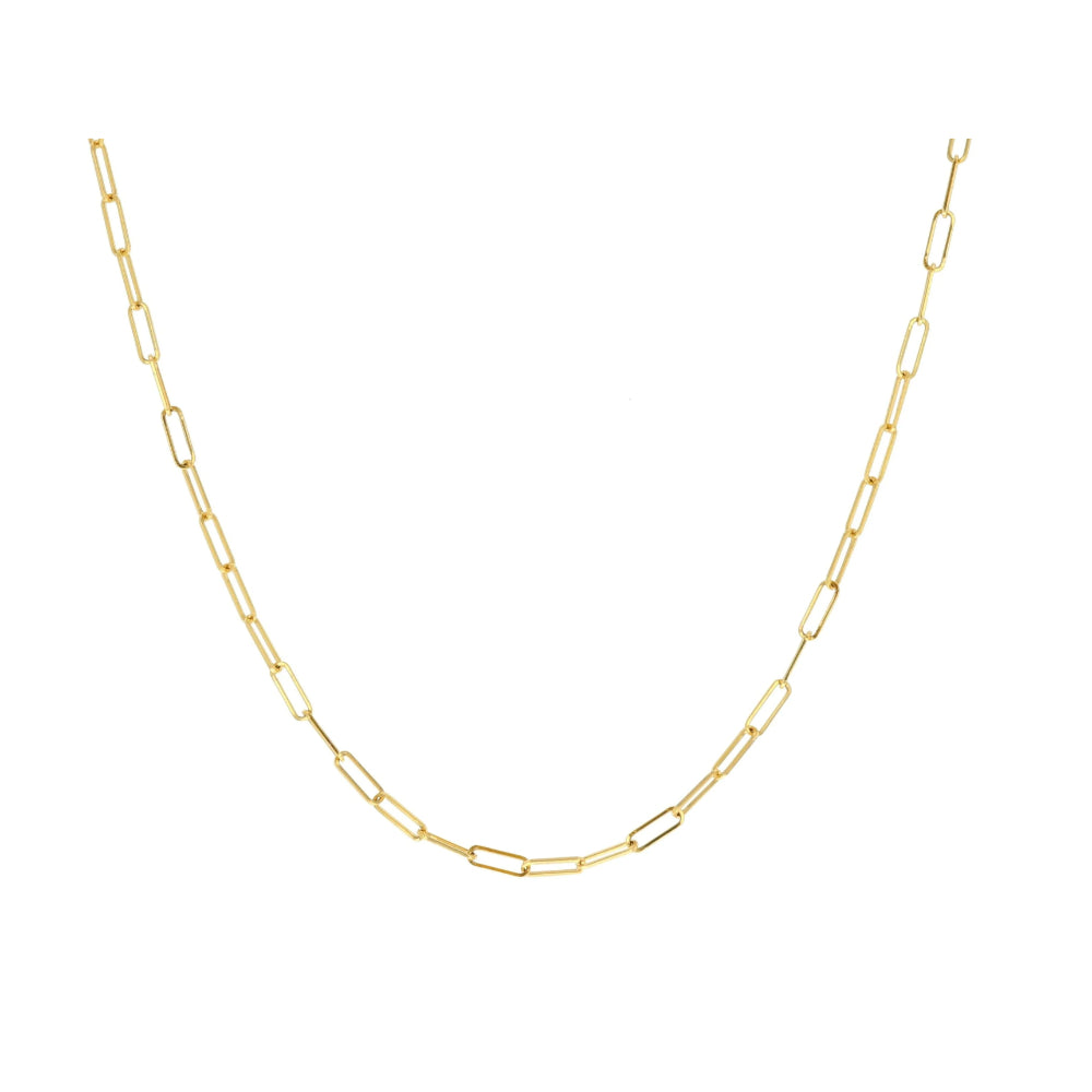 Rachel Reid 14k Baby Link Chain Necklace, 16"