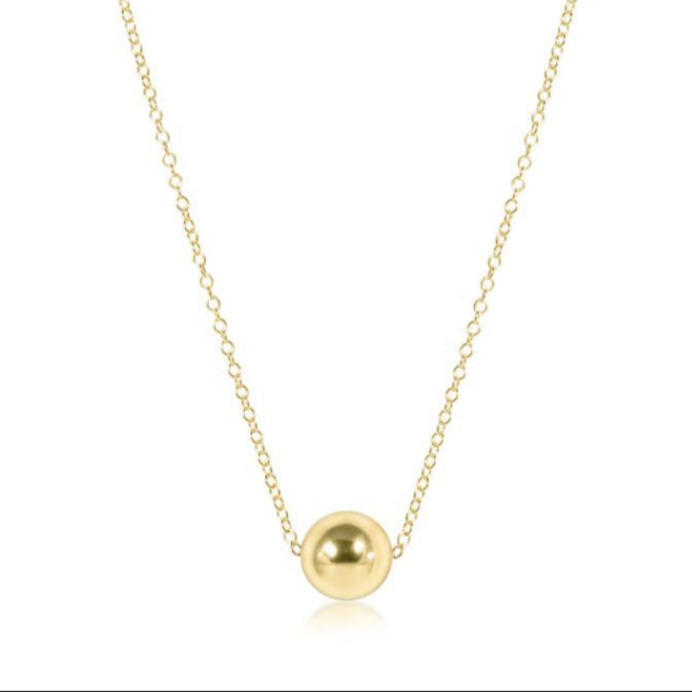 enewton 16" Necklace Gold - Classic Gold 8mm Bead