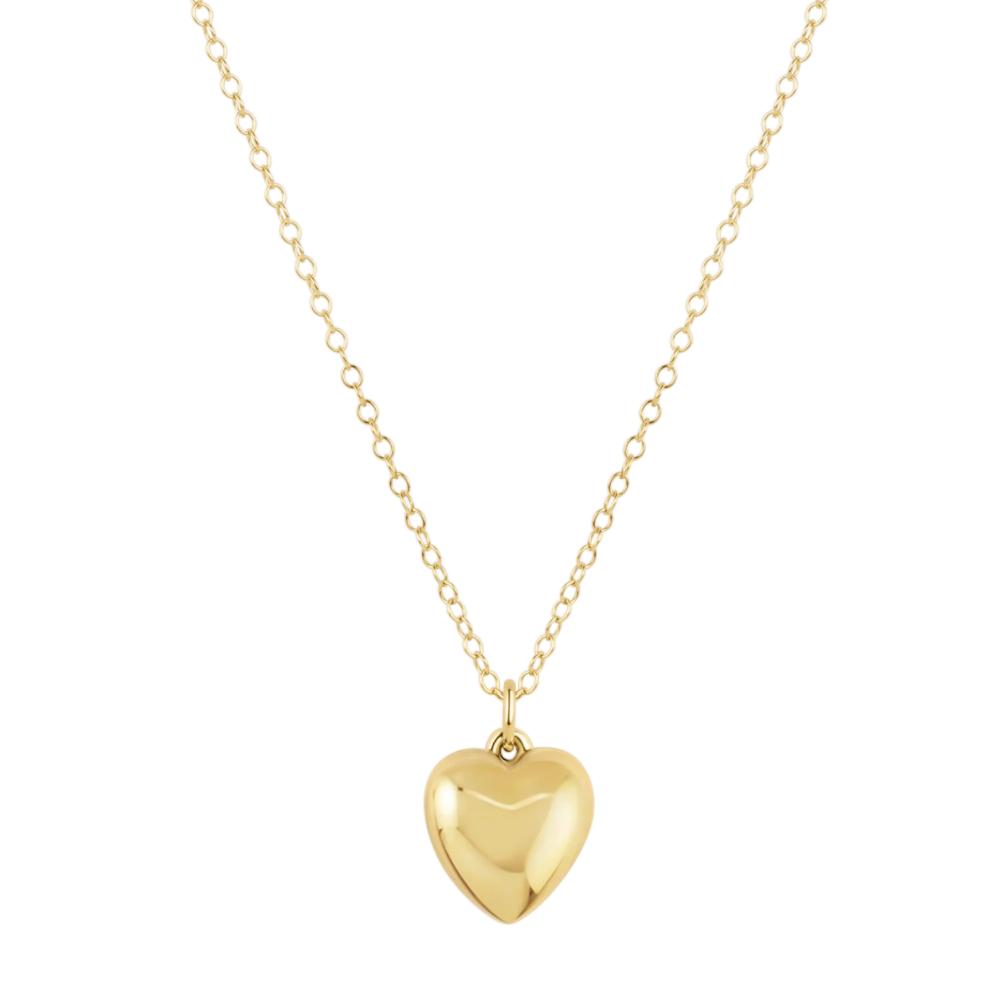 enewton 16" Necklace Gold - Love Plush Gold Charm