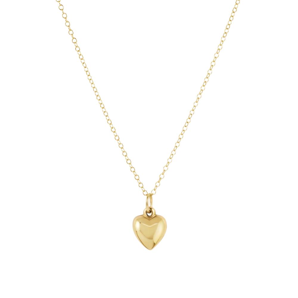 enewton 16" Necklace Gold - Love Plush Small Gold Charm