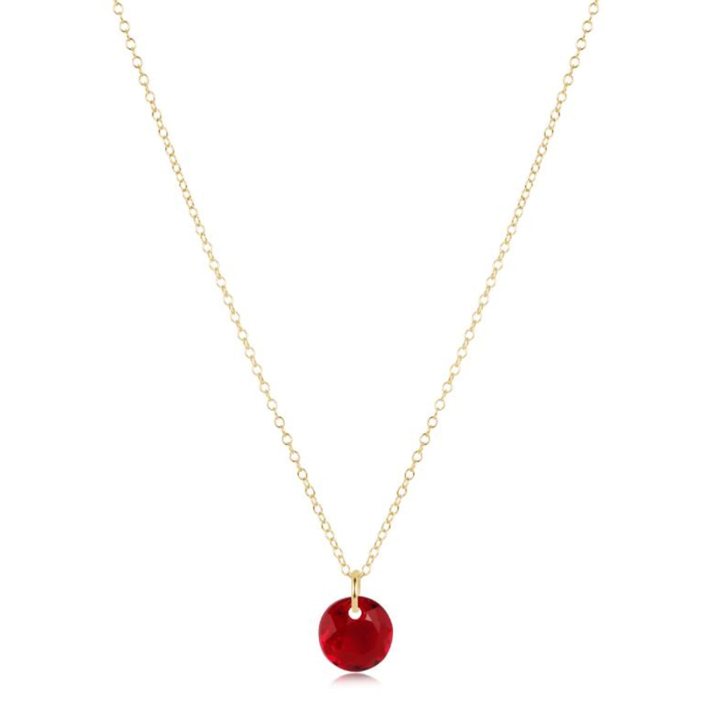 enewton 16" Necklace Gold - Reflection Small Charm - 01
