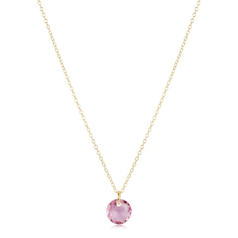 enewton 16" Necklace Gold - Reflection Small Charm - 02
