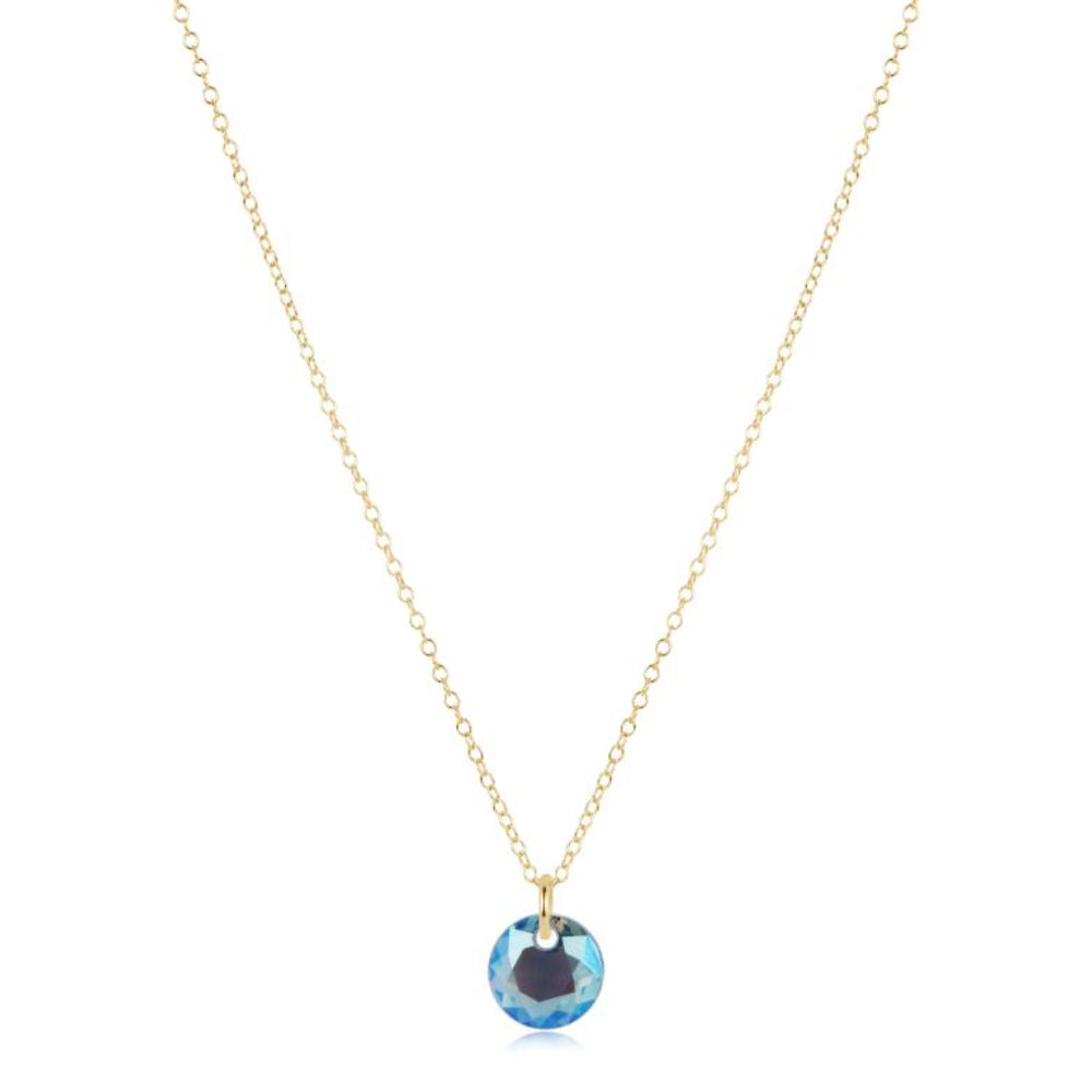 enewton 16" Necklace Gold - Reflection Small Charm - 03