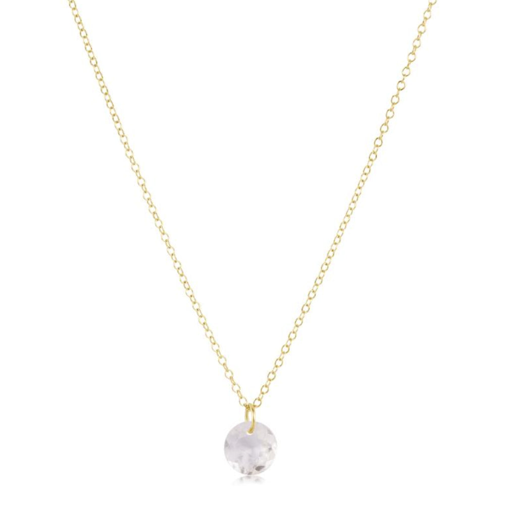 enewton 16" Necklace Gold - Reflection Small Charm - 04
