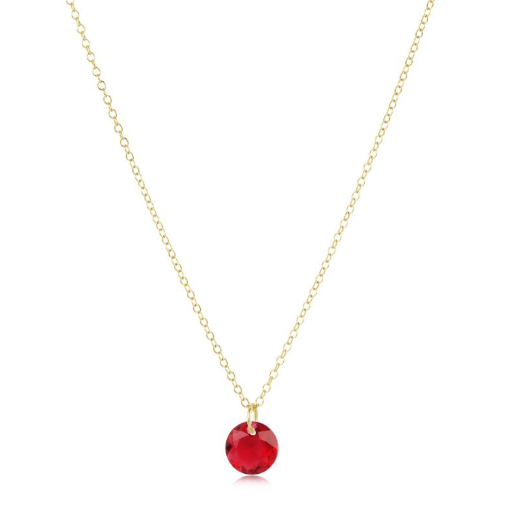 enewton 16" Necklace Gold - Reflection Small Charm - 07