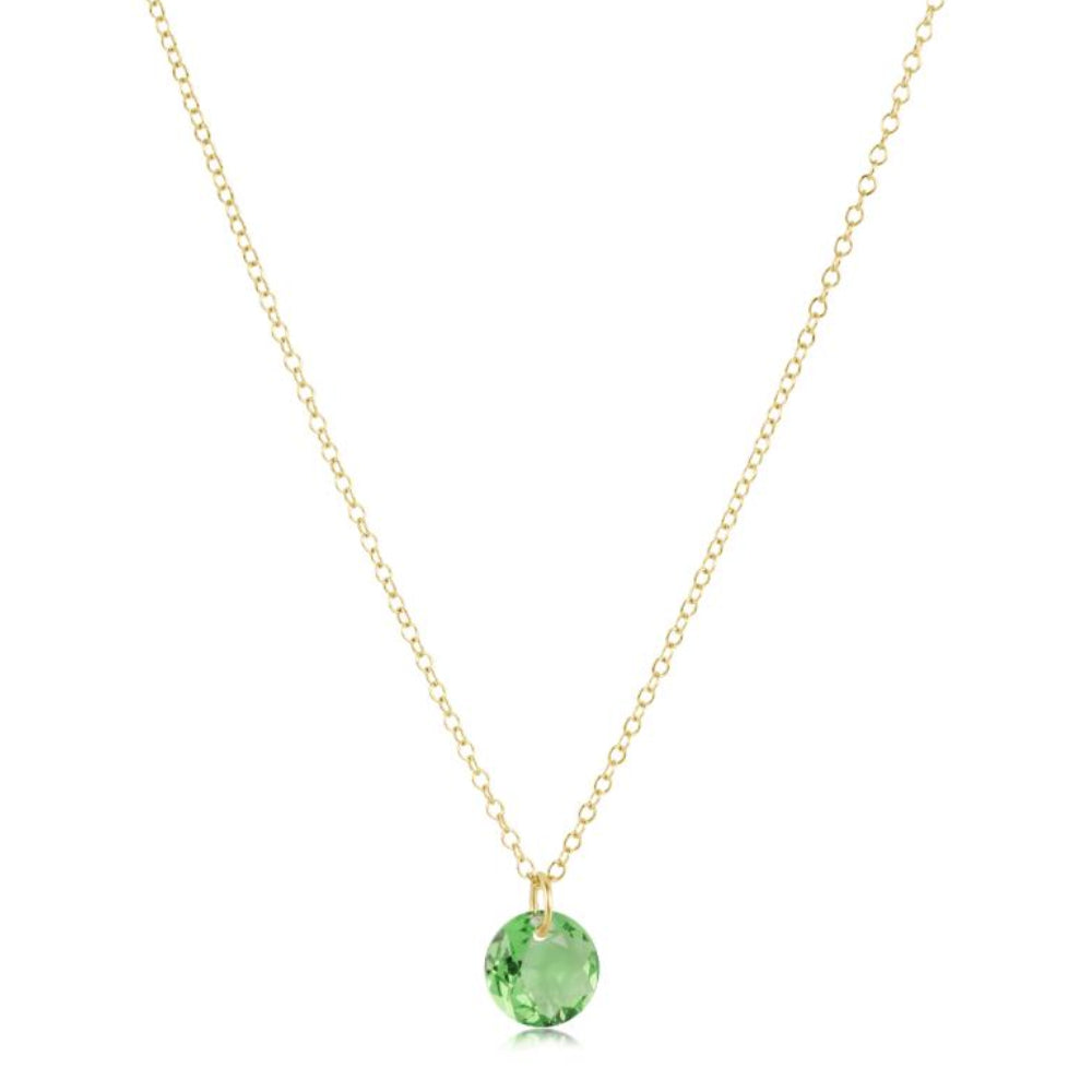 enewton 16" Necklace Gold - Reflection Small Charm - 08