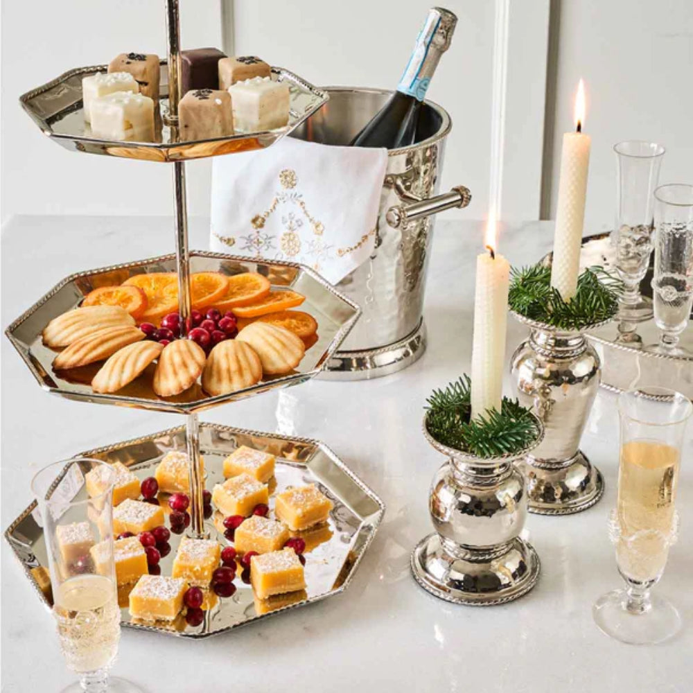 Juliska Graham Pillar/Taper Candle Holder