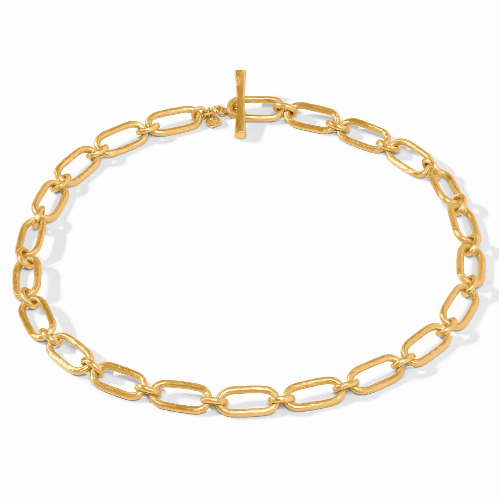 Julie Vos Gold Sahara Demi Link Necklace