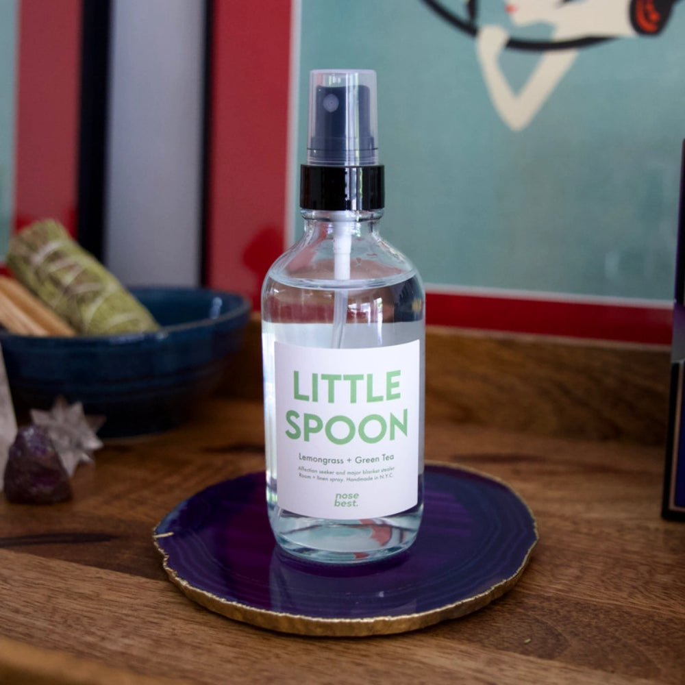 Little Spoon 4oz Room & Linen Spray-Lemongrass & Green Tea
