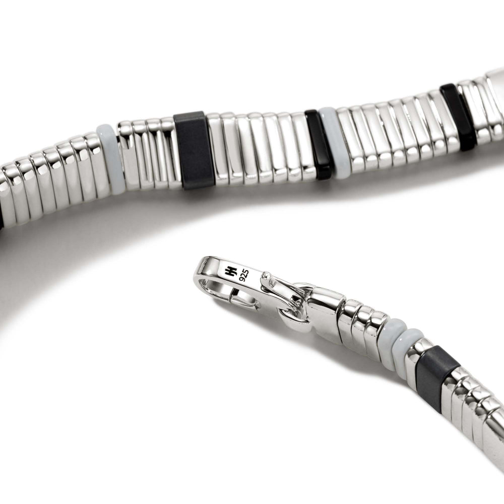 John Hardy Colorblock Choker Necklace with Black Onyx