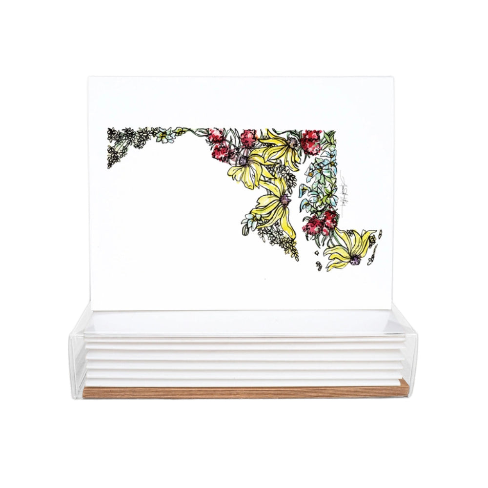 Amanda Klein Co. Maryland Note Card Stationery Set