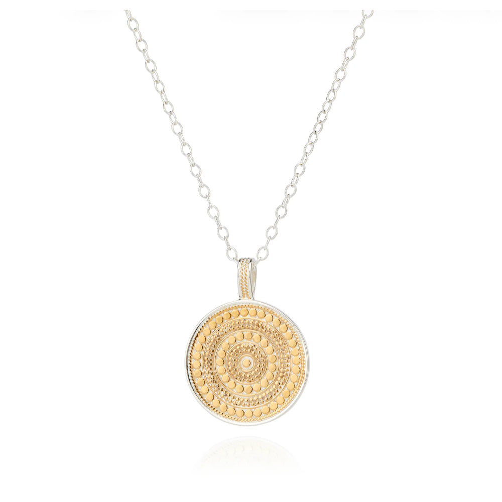 Anna Beck Classic Reversible Large Pendant Necklace-26"-TWT