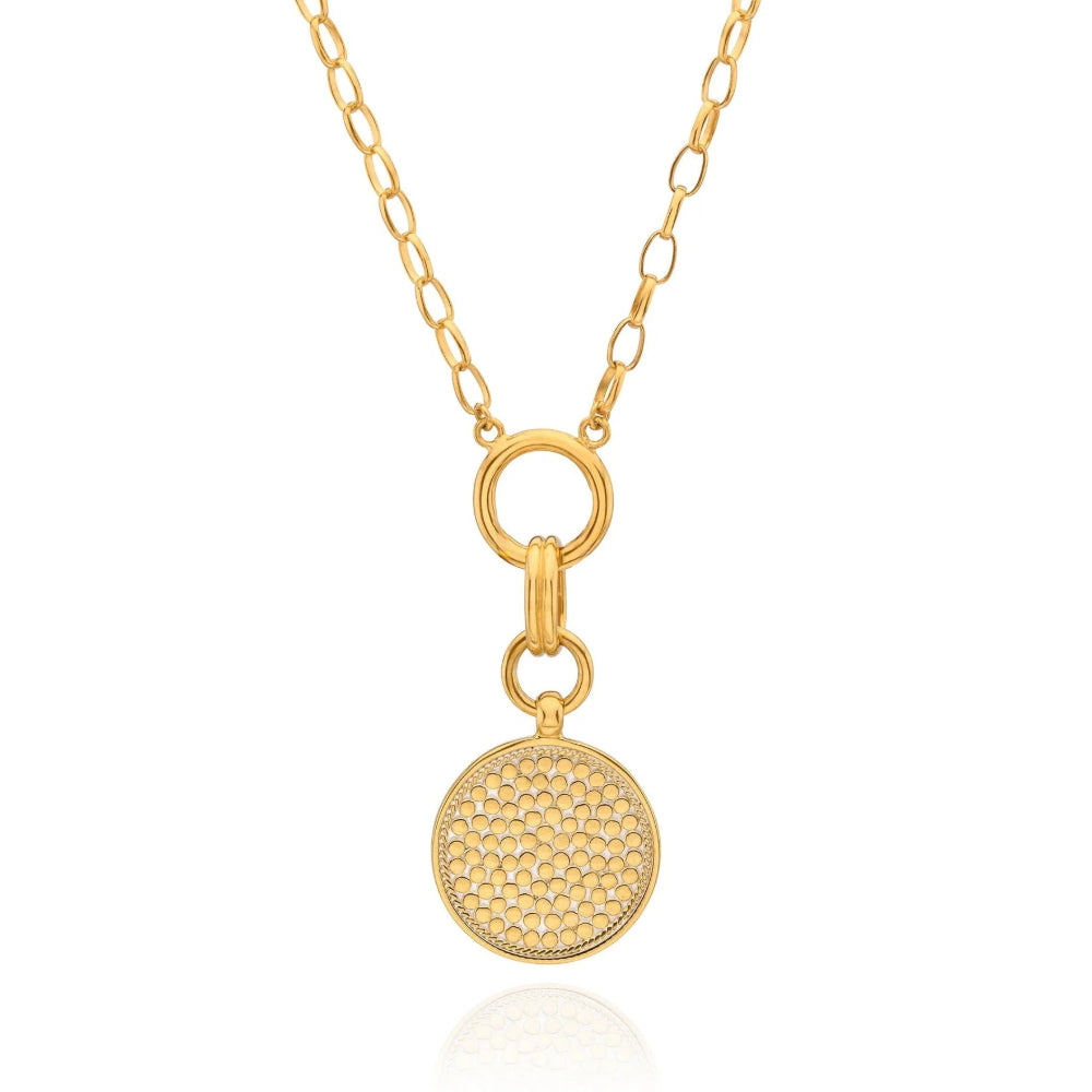 Anna Beck Gratitude Statement Pendant Necklace