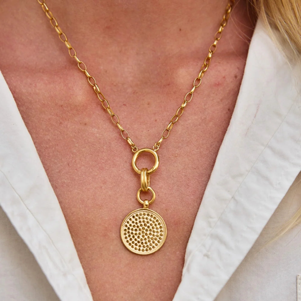 Anna Beck Gratitude Statement Pendant Necklace