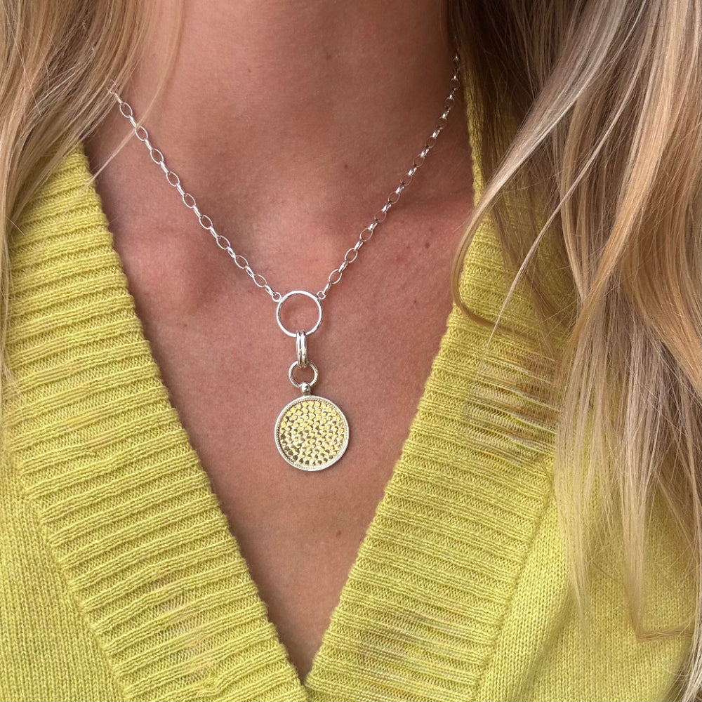 Anna Beck Gratitude Statement Pendant Necklace