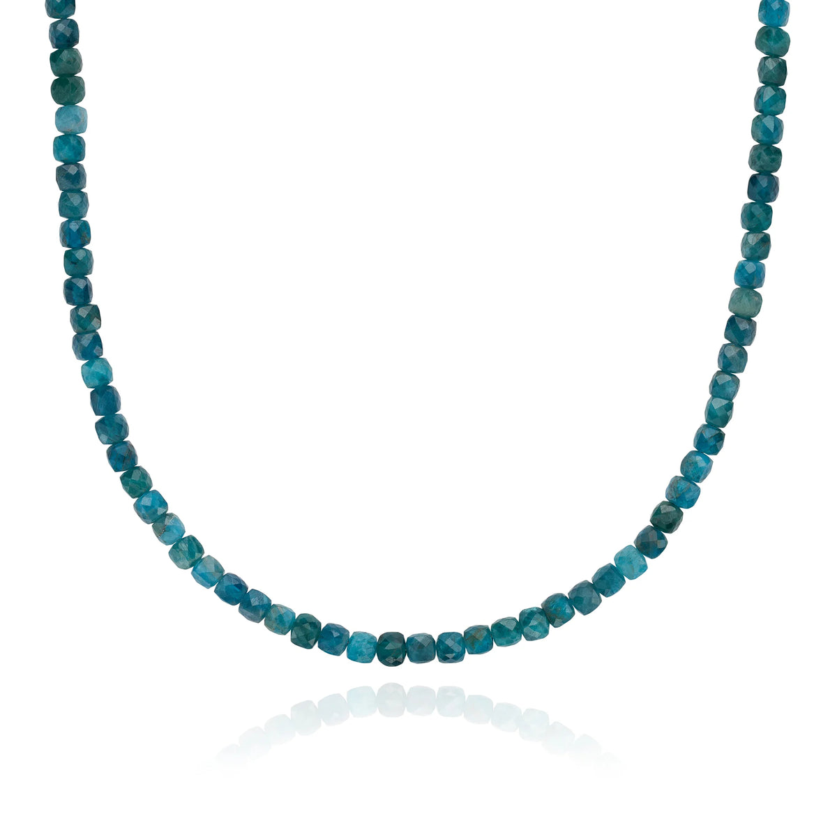 Anna Beck Cube Apatite Beaded Necklace