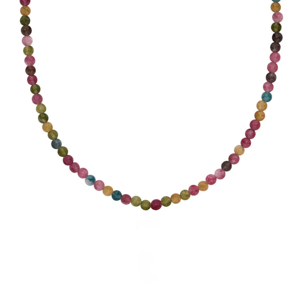 Anna Beck Multicolor Jade Beaded Necklace