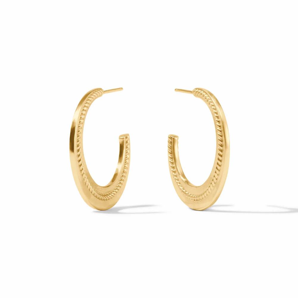Julie Vos Nassau Crescent Hoop