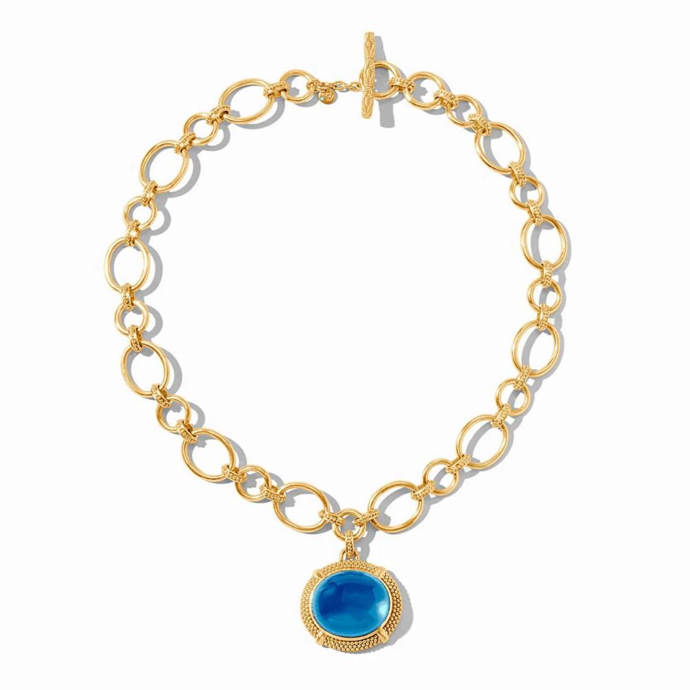 Julie Vos Cabochon Statement Necklace