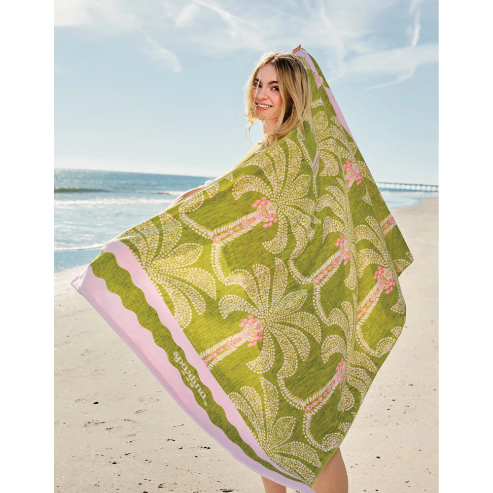 Spartina Beach Towel - Castillo Green Palms