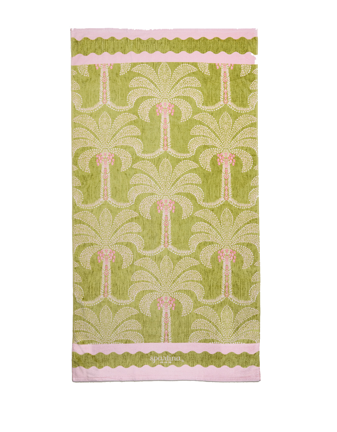 Spartina Beach Towel - Castillo Green Palms