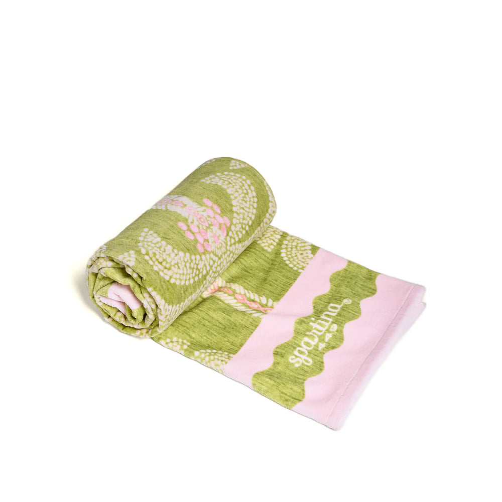 Spartina Beach Towel - Castillo Green Palms