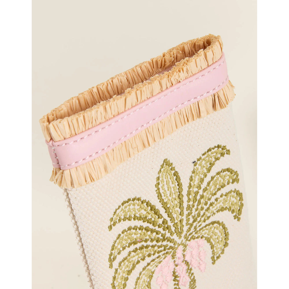 Spartina Sunglass Case - Castillo Green Palms