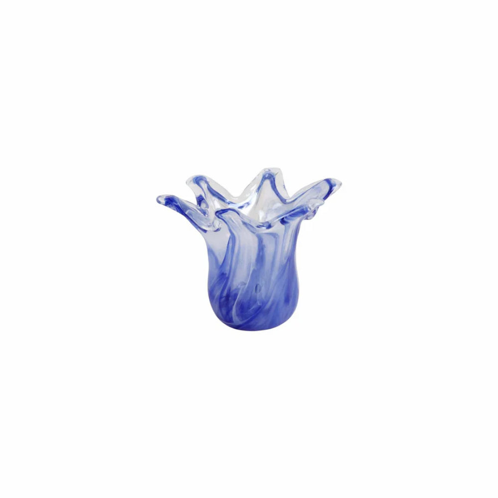 Vietri Onda Petite Glass Vase