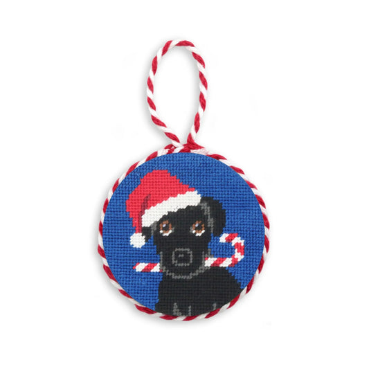 Smathers & Branson Blueberry Christmas Black Lab Ornament