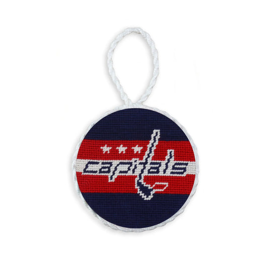 Smathers & Branson Washington Capitals Ornament (Dark Navy - Jersey Stripes)