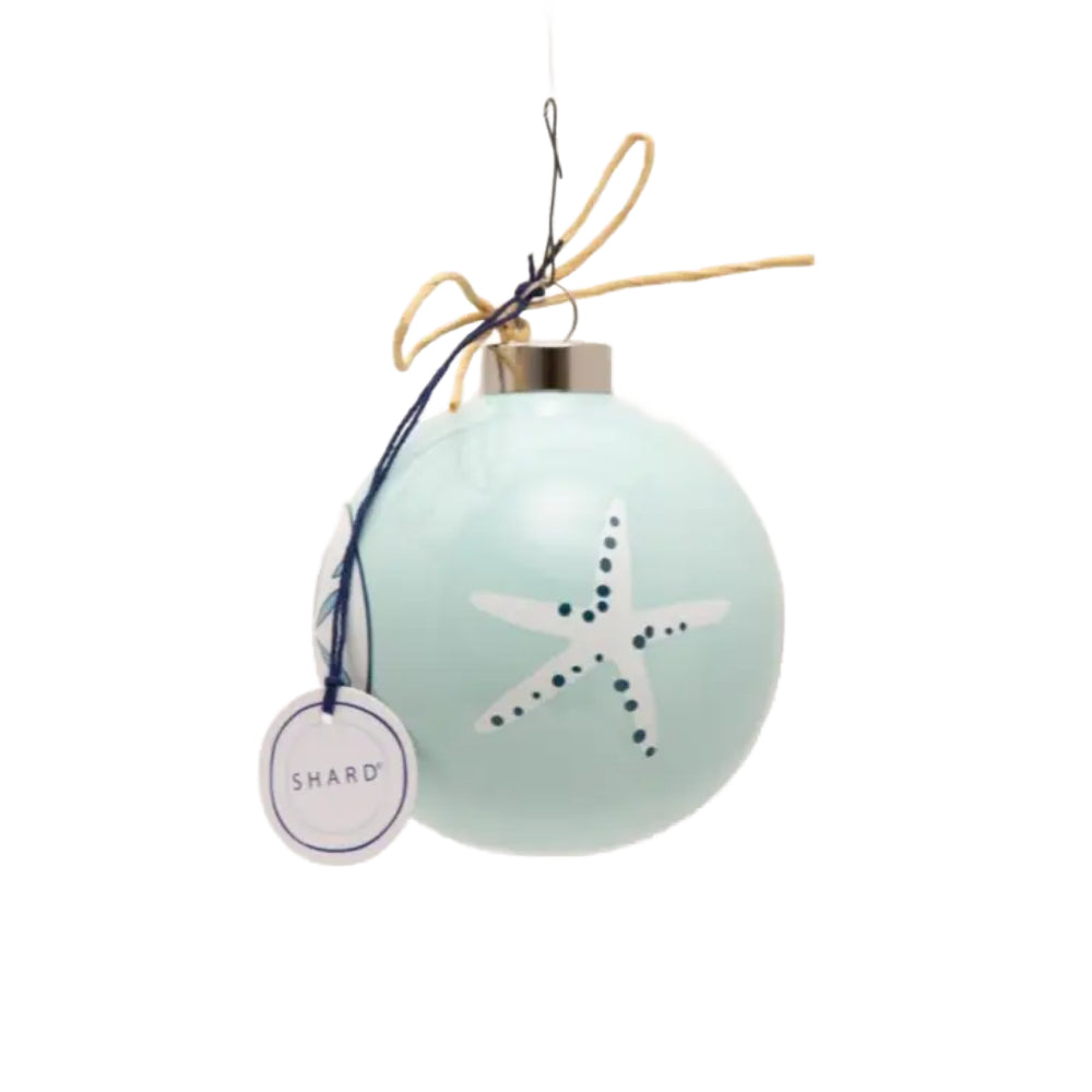 Aqua Shells Ornament