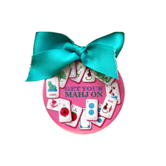 Dishique Get Your Mahj On Christmas Ornament