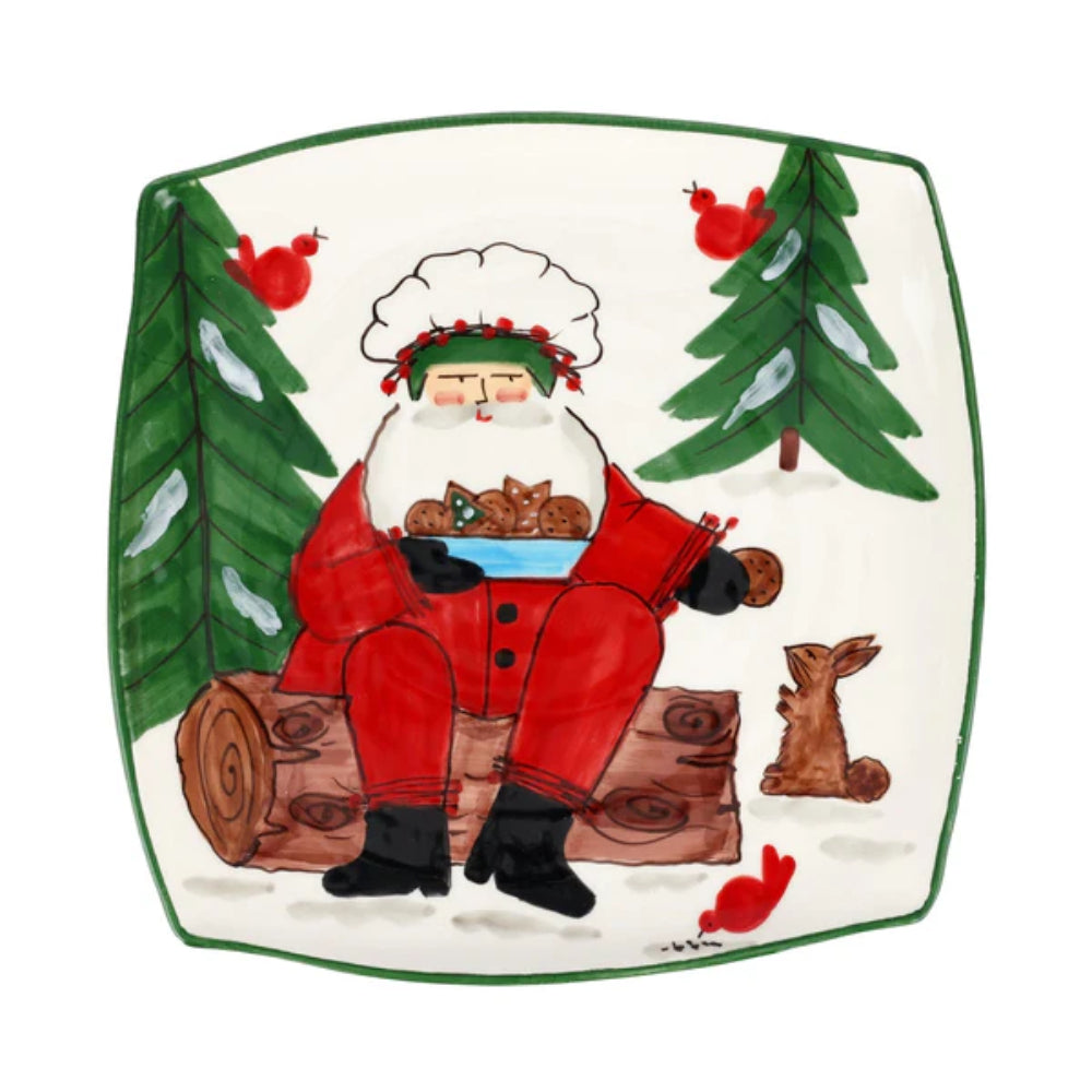 Vietri Old St. Nick 2025 Limited Edition Platter