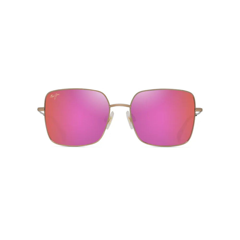 Maui Jim LIPINE Polarized Fashion Sunglasses - Shiny Rose Gold