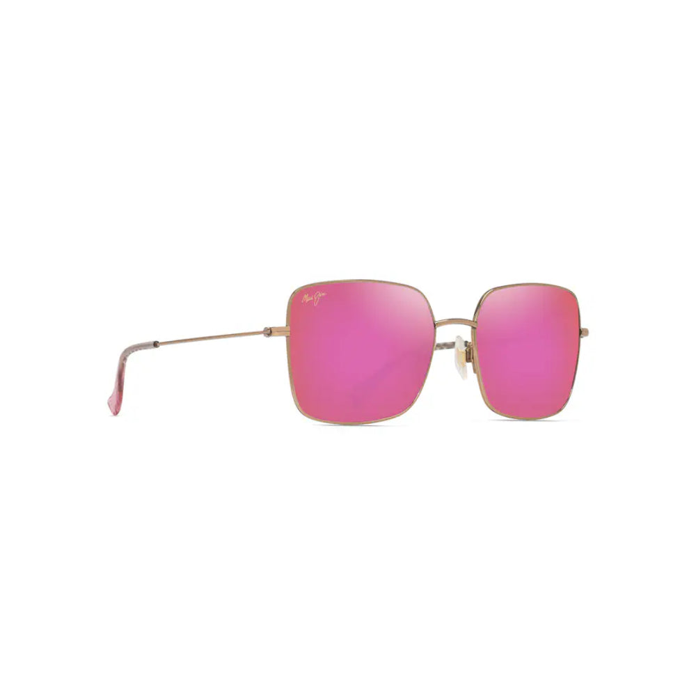 Maui Jim LIPINE Polarized Fashion Sunglasses - Shiny Rose Gold